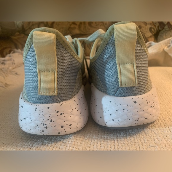 Adidas Fluid Flow 2.0 Running Shoes Womens 10 Mint Green Silver Yellow Athletic - Picture 4 of 10